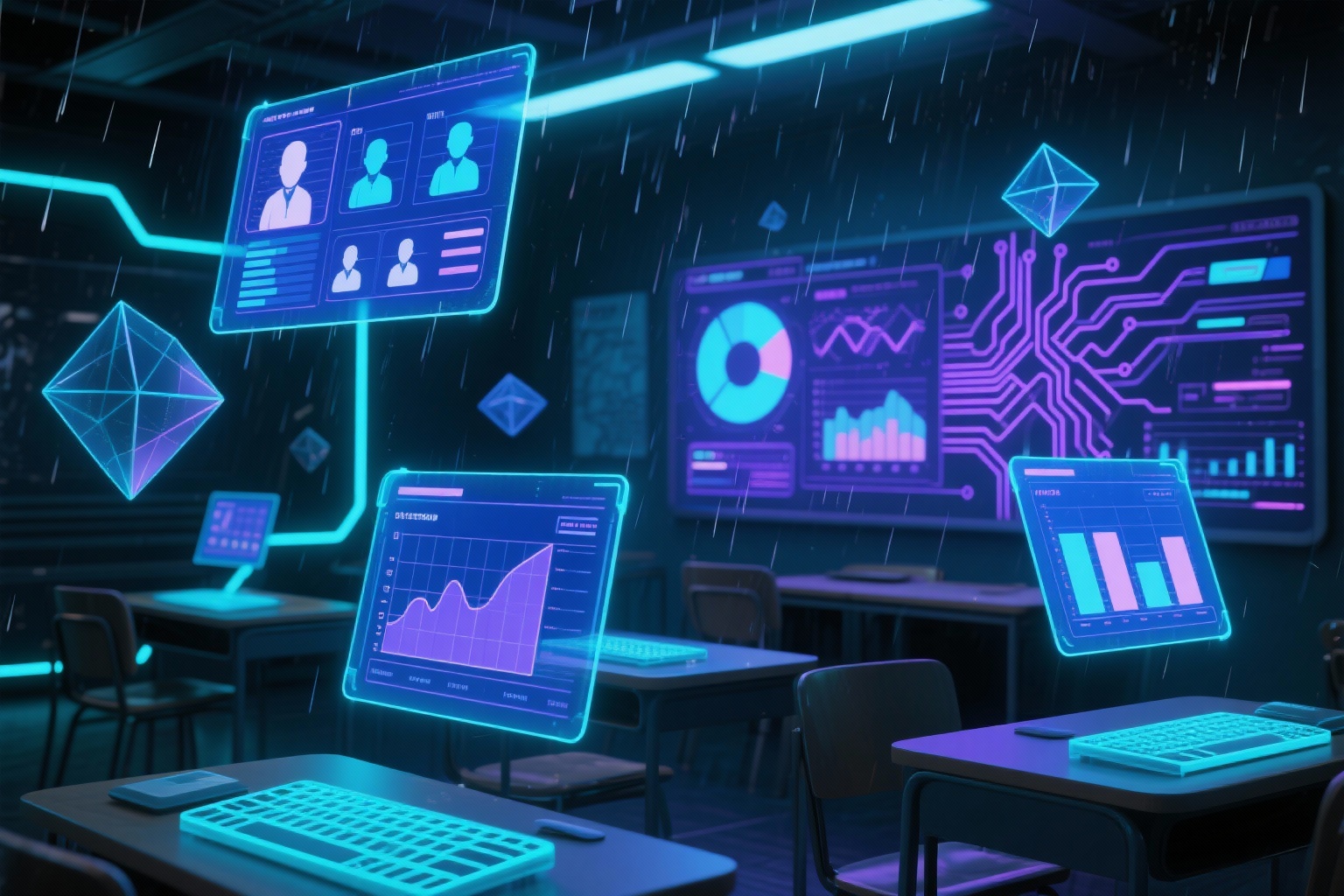 Cyberpunk Education Technology